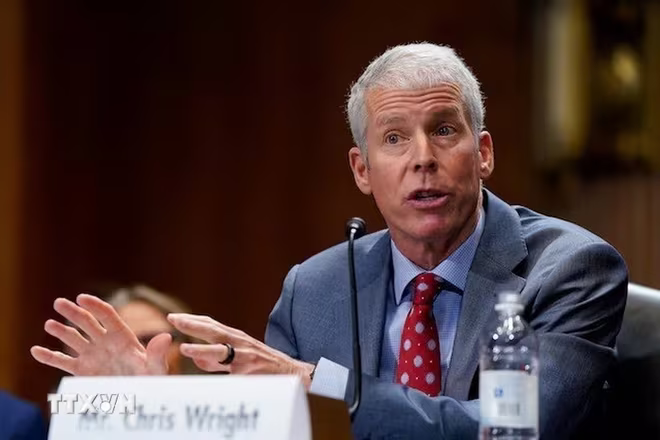 Bộ trưởng Năng lượng Mỹ Chris Wright