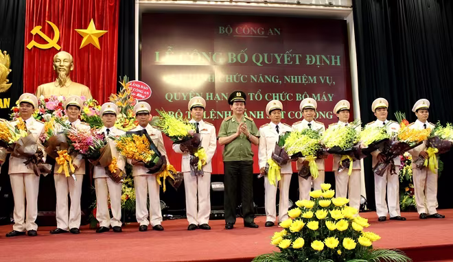 Thành lập Bộ Tư lệnh Cảnh sát cơ động ảnh 1 Thành lập Bộ Tư lệnh Cảnh sát cơ động ảnh 1