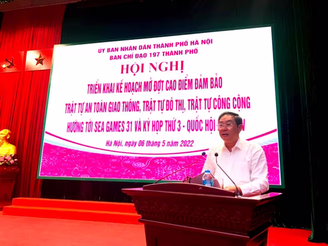 Đồng chí Lê Hồng Sơn, Phó Chủ tịch Thường trực UBND TP Hà Nội yêu cầu các đơn vị thực hiện nghiêm túc kế hoạch cao điểm Đồng chí Lê Hồng Sơn, Phó Chủ tịch Thường trực UBND TP Hà Nội yêu cầu các đơn vị thực hiện nghiêm túc kế hoạch cao điểm