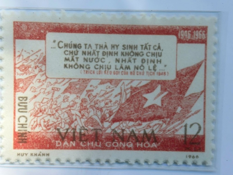 Trưng bày sưu tập tem về Chủ tịch Hồ Chí Minh nhân kỷ niệm 70 năm Ngày giải phóng Thủ đô ảnh 2