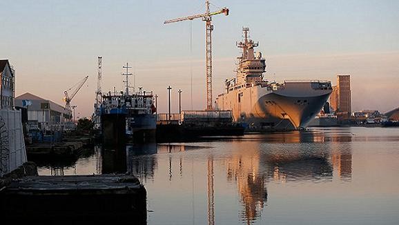 Pháp không giao, Nga có thể tự chế tạo tàu sân bay trực thăng Mistral ảnh 1 Pháp không giao, Nga có thể tự chế tạo tàu sân bay trực thăng Mistral ảnh 1