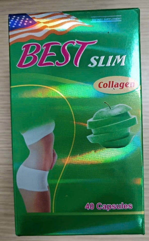 Phát hiện hai sản phẩm Dáng xuân Phục linh Gold và Best Slim Collagen có chứa chất cấm ảnh 1