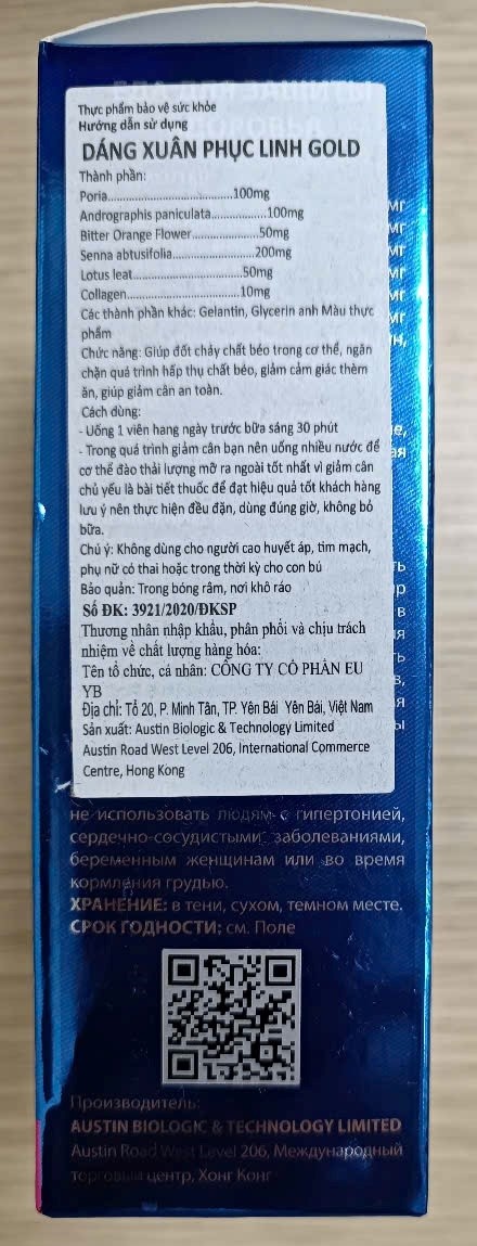 Phát hiện hai sản phẩm Dáng xuân Phục linh Gold và Best Slim Collagen có chứa chất cấm ảnh 4
