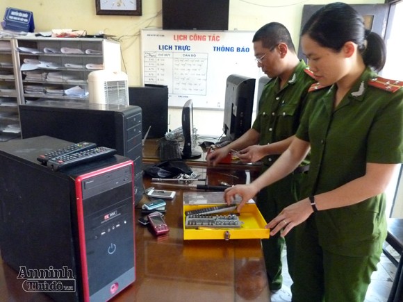 "Siêu trộm" gây án bằng nan hoa xe đạp ảnh 3 "Siêu trộm" gây án bằng nan hoa xe đạp ảnh 3