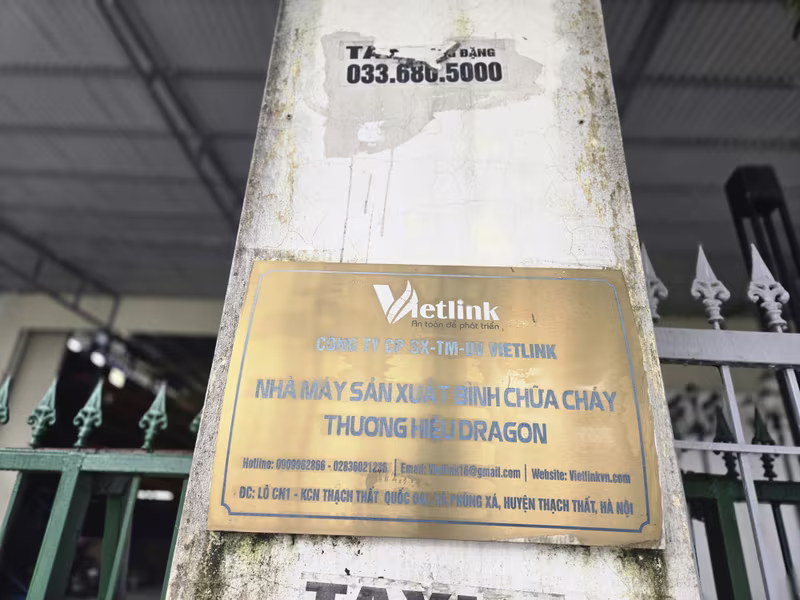 Trụ sở 1 kho tập kết, trung chuyển của Công ty Cổ phần sản xuất, thương mại, dịch vụ Vietlink Trụ sở 1 kho tập kết, trung chuyển của Công ty Cổ phần sản xuất, thương mại, dịch vụ Vietlink