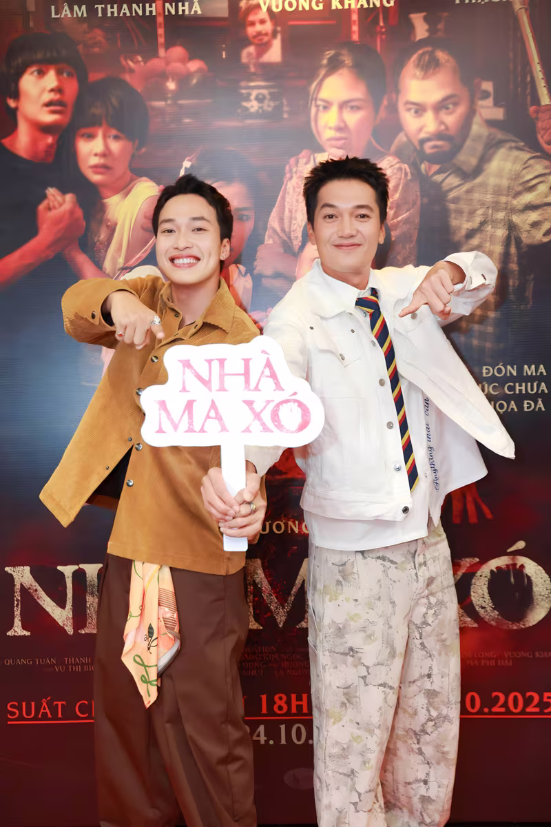 Lâm Thanh Nhã và Quang Tuấn trẻ trung tại sự kiện