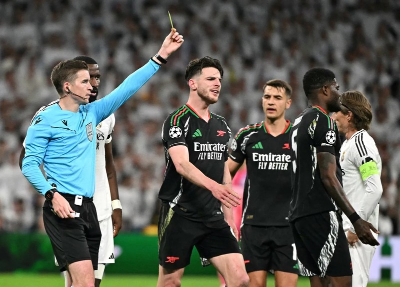 Declan Rice mắng xối xả đồng đội dù Arsenal vào bán kết 1 Rice trách móc đồng đội dù Arsenal vào bán kết | Báo điện tử An ninh Thủ đô
