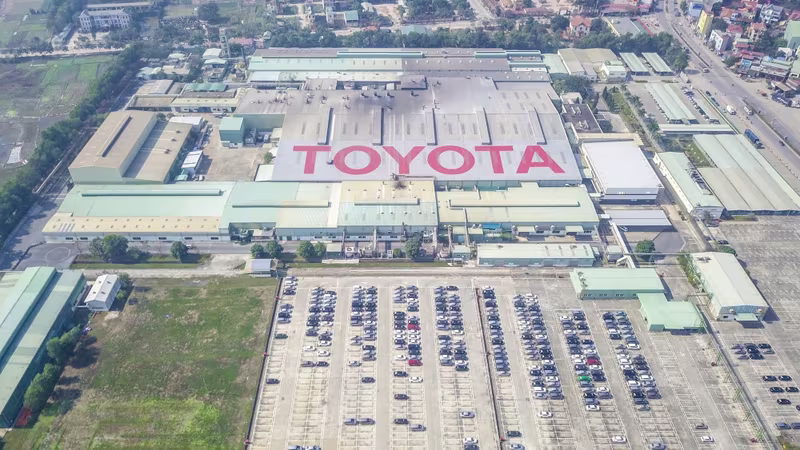 Nhà máy Toyota Việt Nam đặt tại phường Phúc Yên, tỉnh Phú Thọ Nhà máy Toyota Việt Nam đặt tại phường Phúc Yên, tỉnh Phú Thọ